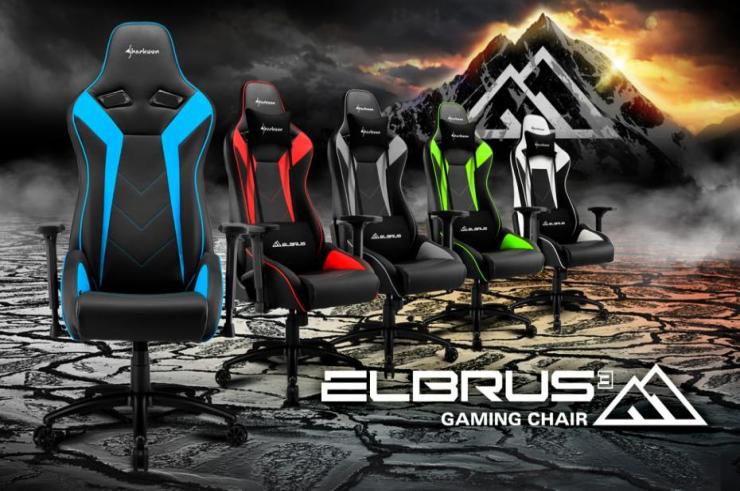 Sharkoon ELBRUS 3 - Dziś debiutują nowe fotele dla graczy