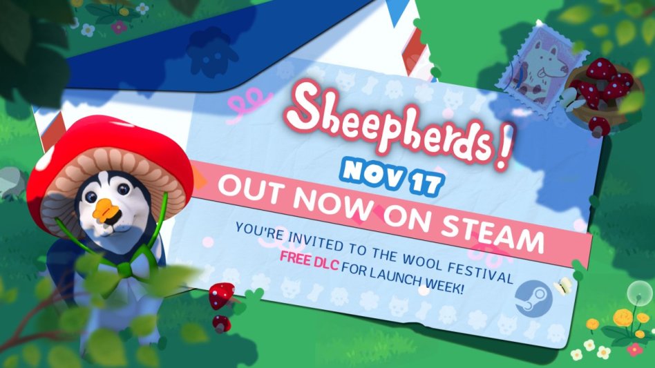 Sheepherds! - urocza gra kooperacyjna z owcami już na Steam