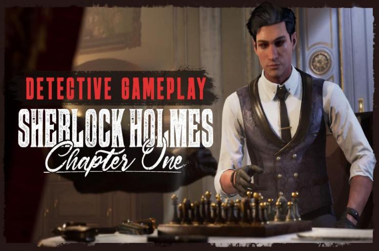 Sherlock Holmes Chapter One na zwiastunie prezentującym mechanikę gry - umiejętności detektywistyczne