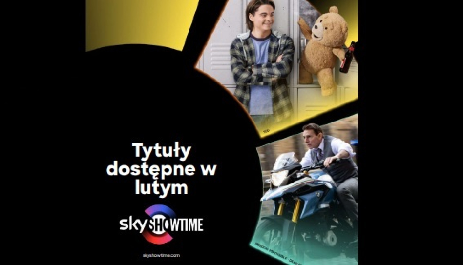 SkyShowtime, platforma zapowiada premiery filmowe i serialowe w lutym 2024 roku