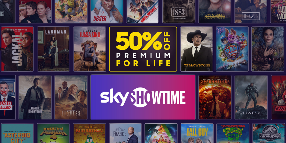 SkyShowtime Wprowadza Promocję „Połowa Ceny na Całe Życie” na Nowym Planie Premium