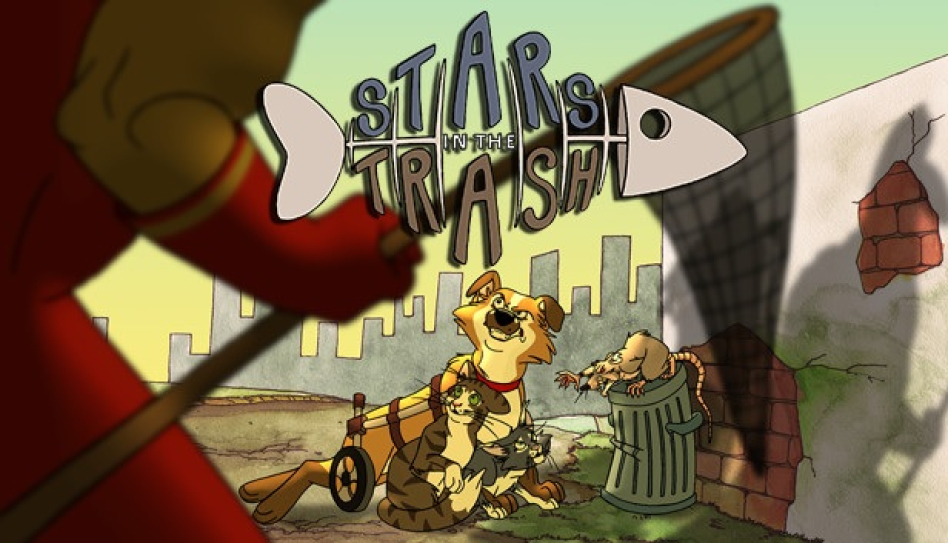 Stars In The Trash, klasyczna przygodówka o znudzonym swoim życiem kocie z wersję demonstracyjną na Steam