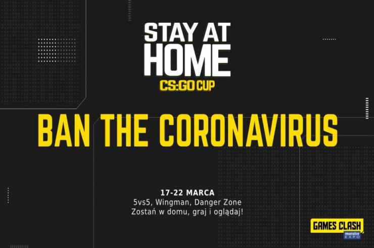 Stay At Home CS:GO Cup, czyli świetna inicjatywa agencji Games Clash!