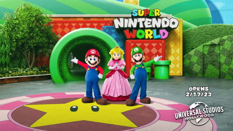 Super Nintendo World zostanie otwarty w lutym 2023 roku! Ujawniono już pierwsze atrakcje dla gości