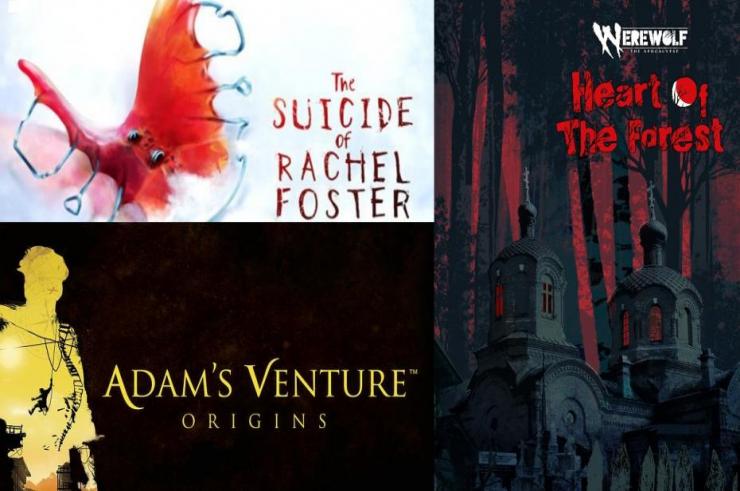 Świat przygodówek# 73 - The Suicide of The Rachel Foster na konsole, Adams Venture: Origin w pudełku i Warewolf: The Apocalypse dziennik deweloperski