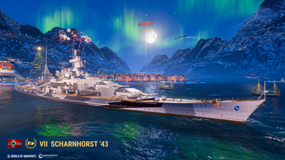 Świąteczny czas rozpoczyna się w World of Warships i World of Warships Legends! Co w tym roku przygotował Wargaming?