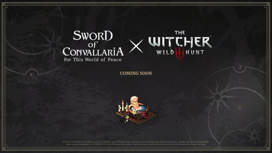 Sword of Convallaria i The Witcher 3: Wild Hunt łączą siły w nowej współpracy