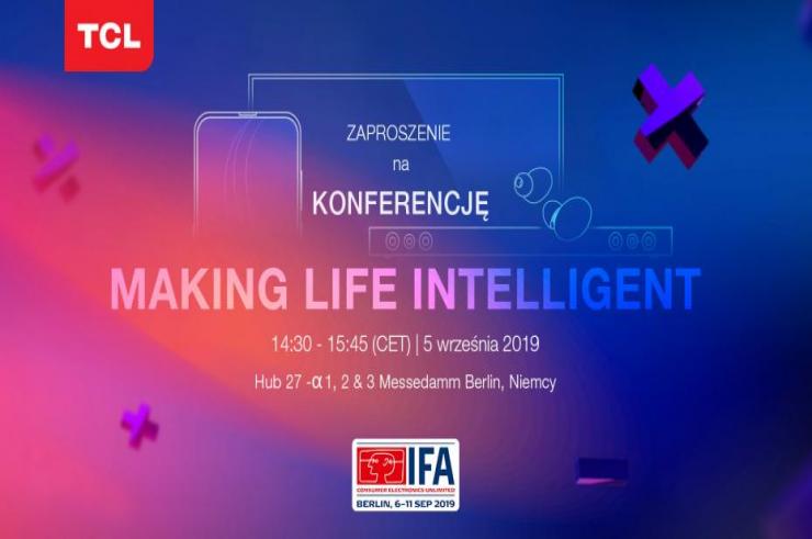 TCL zapowiada mocną konferencję przed targami IFA 2019!