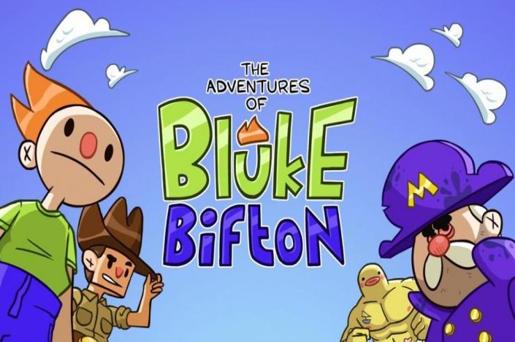 The Adventures of Bluke Bifton, klasyczna przygodówka w rysunkowym stylu, w świecie absurdu z kampania finansową na Kickstarter