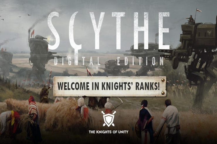 The Knights of Unity zaopiekuje się samo Scythe Digital Edition, cyfrową wersją cenionej