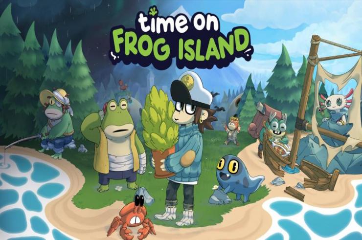 Time on Frog Island, sandboksowa gra przygodowo logiczna w wersji fizycznej i pudełkowej już tego lata