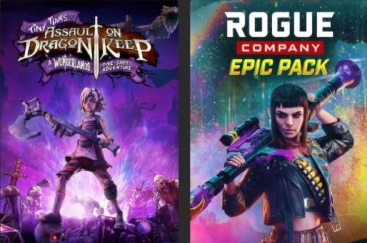 Tiny Tina's Assault on Dragon Keep: A Wonderlands One-shot Adneture i pakiet Rogue Company za darmo na Epic Games Store