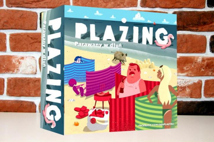 Twórcy gry planszowej Plażing parawany w dłoń ruszają ze zbiórką