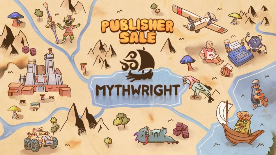 Tydzień wyprzedaży gier Mythwright na Steam – duże rabaty na indie