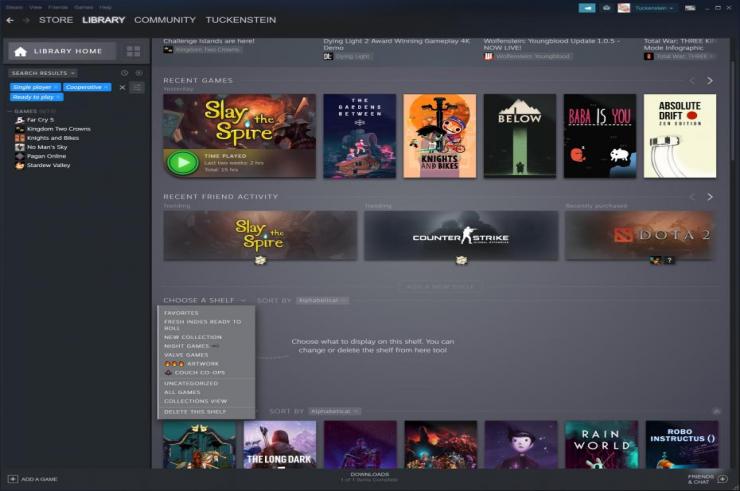 Valve zachęca do testowania nowego wyglądu biblioteki Steam