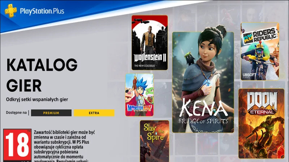 W usłudze PlayStation Plus Extra i Premium pojawiły się nowe tytuły w kwietniowej ofercie!