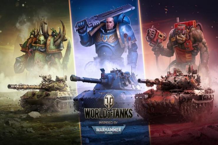 Warhammer 40000 jechał z trzema efektownymi maszynami do World of Tanks!