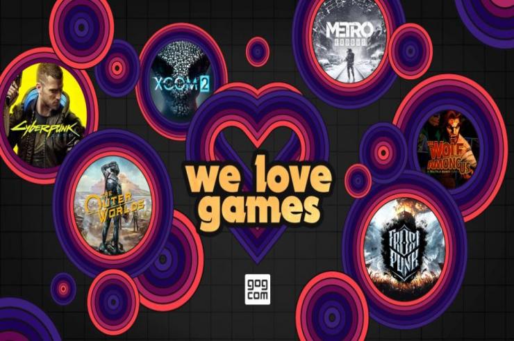 We Love Games - Kochamy Gry. Kolejna wyprzedaż na GOG.com, który postanowił rozpalić w graczach miłość do gier