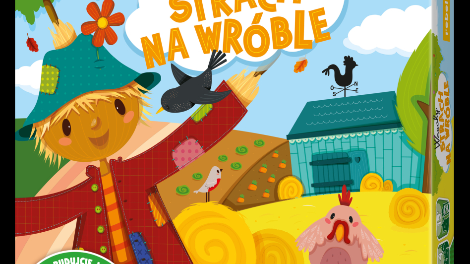 WesoÅ‚y strach na wrÃ³ble â€“ nowa kooperacyjna gra planszowa dla najmÅ‚odszych