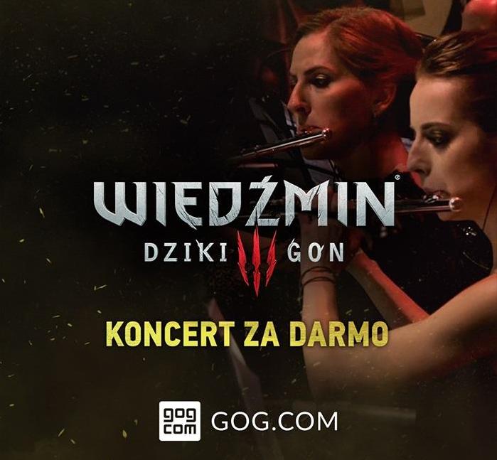 Wiedźmin 3: koncertowa muzyka z gry darmo przez 48 godzin na GOG