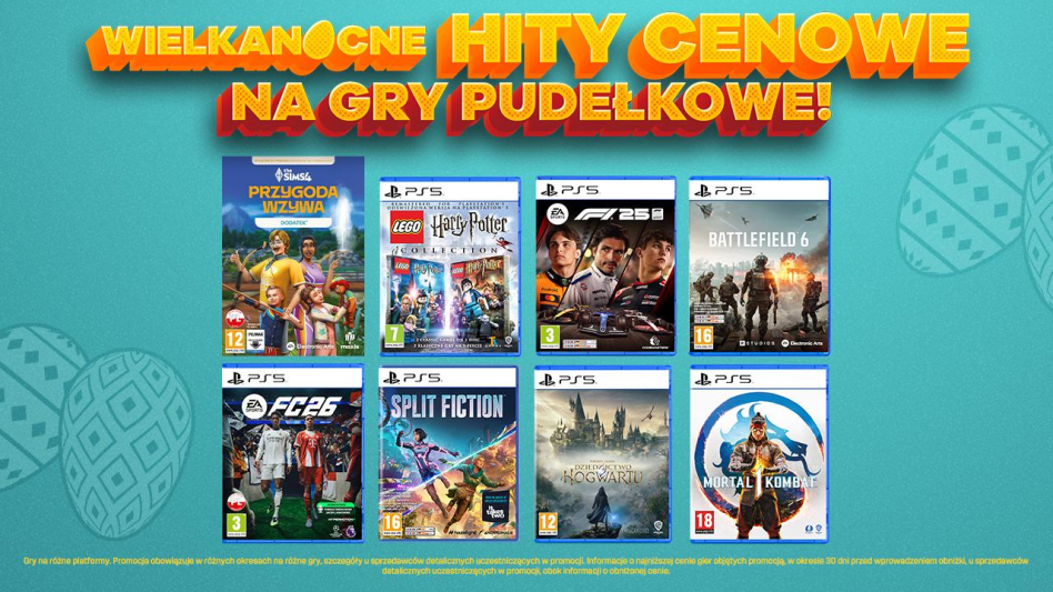 Wielkanocna promocja na gry pudeÅ‚kowe od Cenegi