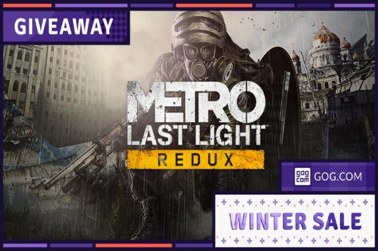 Wielki finał Zimowej Wyprzedaży - Winter Sale na GOG.com. Z tej okazji Metro: Last Light Redux w darmowej wersji