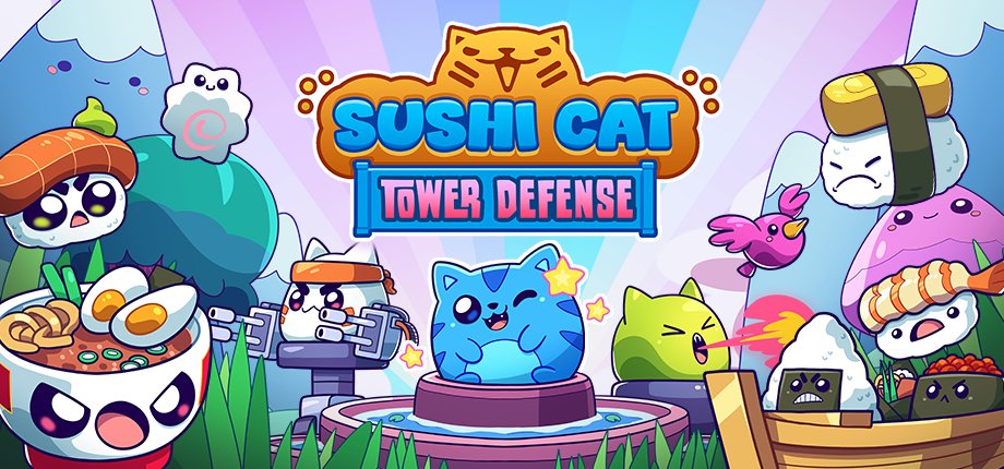 Wkrótce premiera Sushi Cat Tower Defense i kolekcji Sushi Cat Legacy