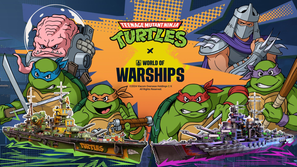 Wojownicze Żółwie Ninja w grze World of Warships