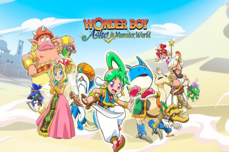 Wonder Boy: Asha in Monster World z datą premiery na PlayStation 4 oraz Nintendo Switch