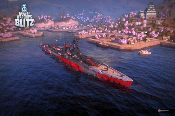 World of Warships Blitz połączy się ze strzelanką Azur Line!