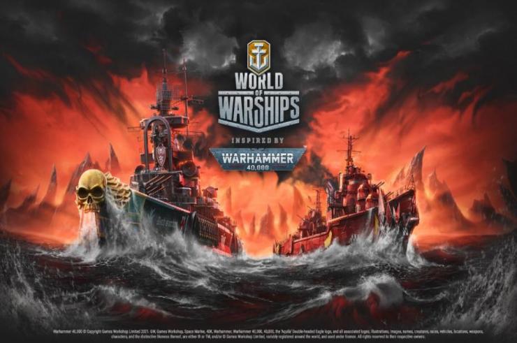 World of Warships i Warhammer 40000 znowu razem! Epickie projekty okrętów trafiły na serwery!