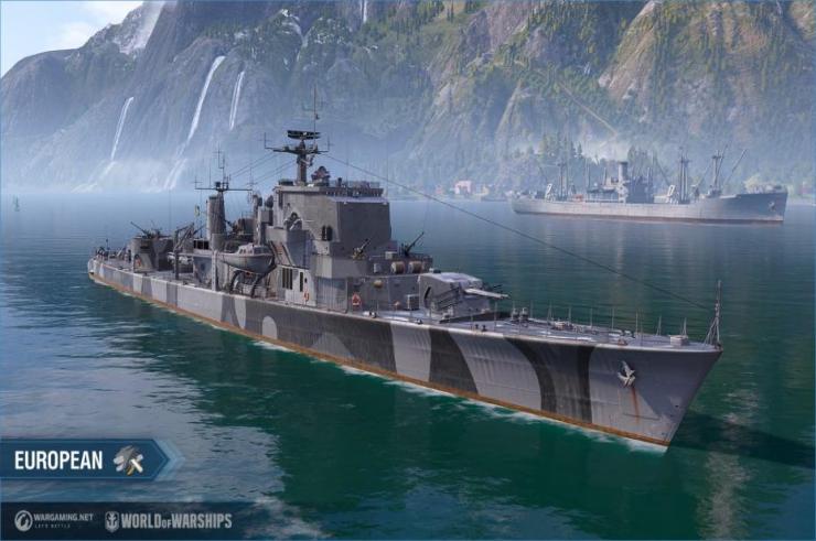 World of Warships już z potężnymi niszczycielami szwedzkimi!
