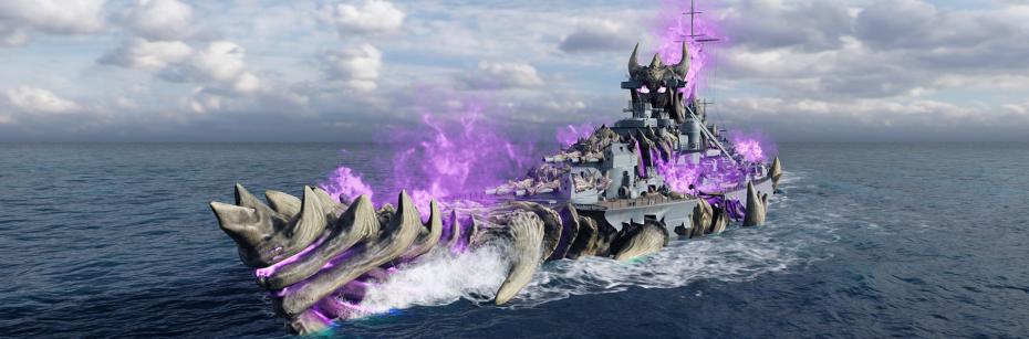 Przerażające nowości zmierzają do World of Warships Legends! Nowe wydarzenie wprowadza pakiet mrocznych nowości