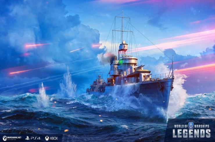 World of Warships: Legends jest już we Wczesnym Dostepie na PS4 i XB1!