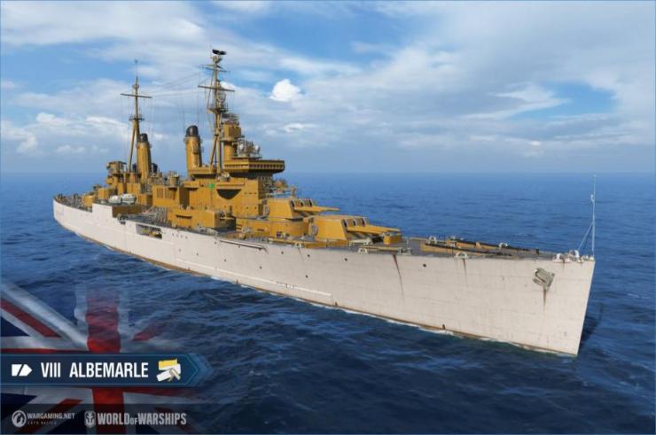 World of Warships wzbogaciło się o nowe krążowniki Royal Navy