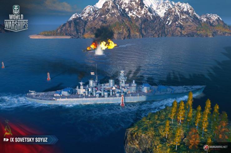 World of Warships z aktualizacją 0.8.4 oraz sowieckimi pancernikami