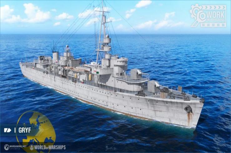 World of Warships z nowym polskim okrętem Gryf i dużą aktualizacją!