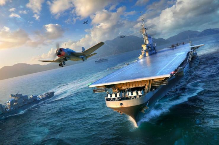 World of Warships z zawartością związaną z filmem Midway