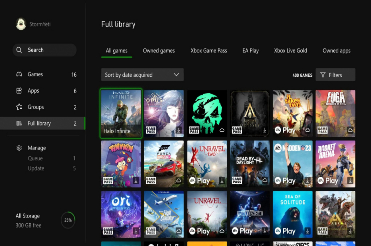 Xbox z nową aktualizacją! Poprawiono bibliotekę gier oraz umożliwiono zmianę koloru podświetlenia na padzie