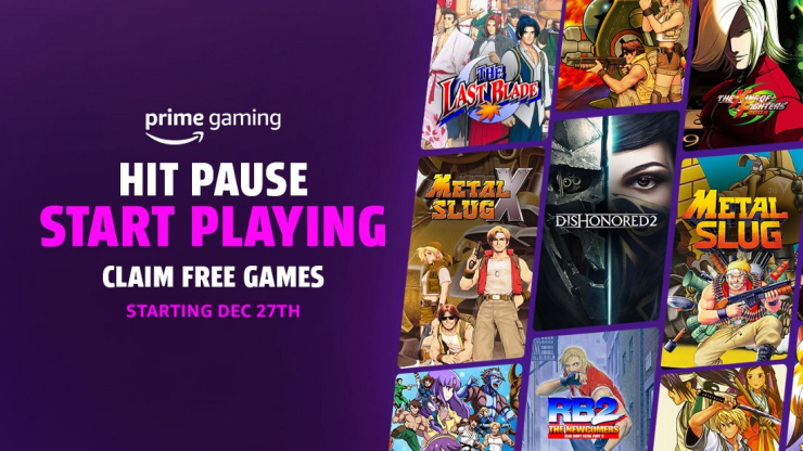 Z okazji Świąt Amazon Prime Gaming przygotował dla graczy 10 darmowych gier!