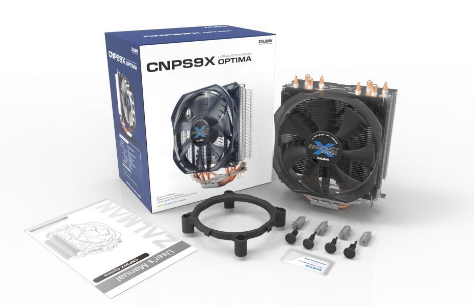 Zalman CNPS 9X Optima - Nowy cooler przedstawiony na Computex 2018