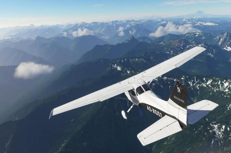 Nowy materiał z Microsoft Flight Simulator 2020 rozgrywka ze śniegiem!