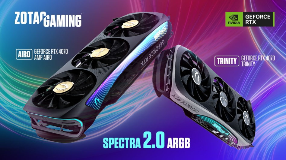 ZOTAC GAMING zaprezentował i wpuścił swoje modele kart GeForce RTX 4070! Co wyróżnia te efektowne jednostki?