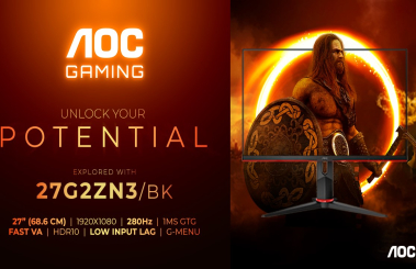 Szybki i przystępny cenowo monitor AOC GAMING 27G2ZN3/BK trafił na rynek!