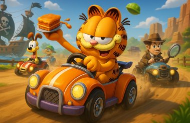 Garfield Kart 2 – Nowa gra wyścigowa z Garfieldem już dostępna