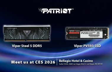 Patriot Memory zapowiada ultraszybkie DDR5 i SSD Gen5 na CES 2026