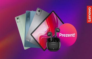 Tablet Lenovo z prezentem – słuchawki True Wireless gratis