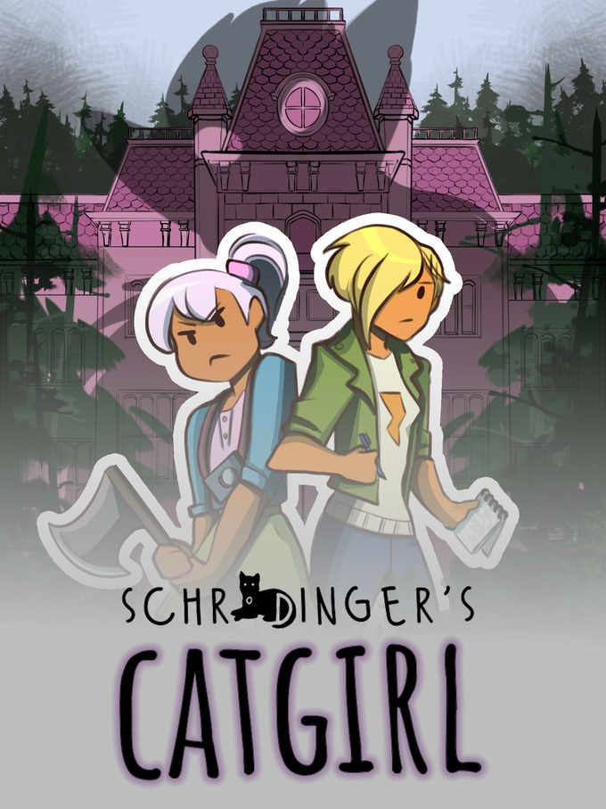Schrodingers Catgirl - plakat