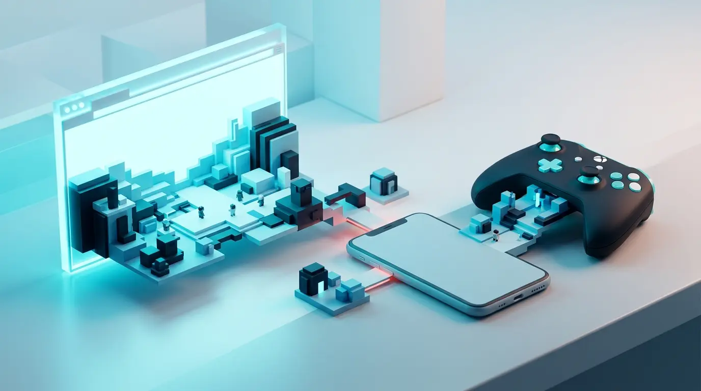 Blockowy świat gry łączący przeglądarkę, smartfon i konsolę w wizji samodzielnych gier Roblox
